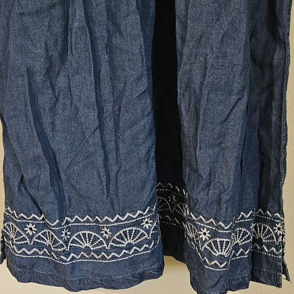 Banjara Boho Denim Dress NWT! - Picture 4 of 11